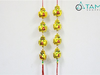 Bộ 2 Dây treo cây mai đào túi vàng số 31 (45cm)